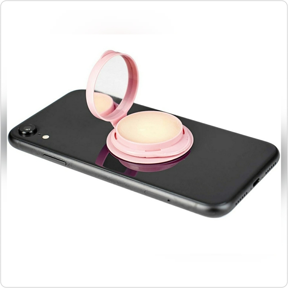 Happy Lips – Lip Balm with Mirror (set of 3) for use with Pop Socket! - Picture 4 of 7